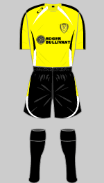 burton albion 2009-10 home kit