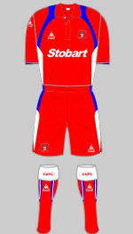 carlisle united 2010-11 away kits