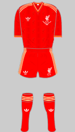 liverpool 1985 european cup final kit