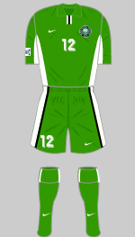 nigeria 2003 womens world cup 1st kit