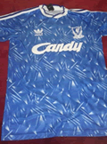 liverpool blue shirt 1989-90