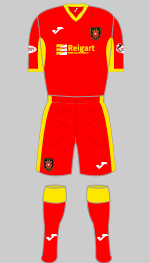 albion rovers 2018-19 change kit