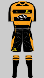 alloa athletic home kit 2009-10