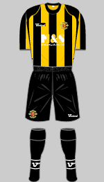 annan athletic fc 2009 strip