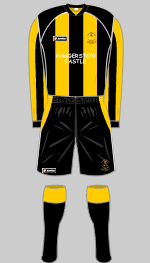 Berwick Rangers 2007-08 kit