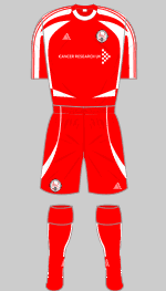 brechin city 2010-11 home kit