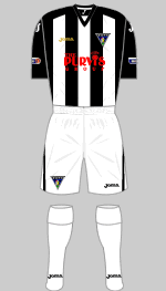 dunfermline athletic fc 2012-13 home kit