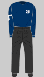 queens park fc typical kit from 1868