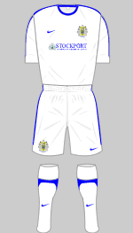 stockport county 2010-11 third kit