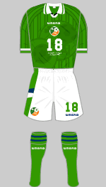 ireland 1998 home kit