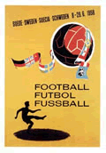 FIFA World Cup 1958 poster