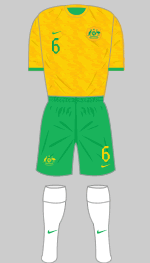 australia 2022 world cup 1st kit